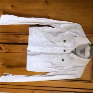 White Jean jacket